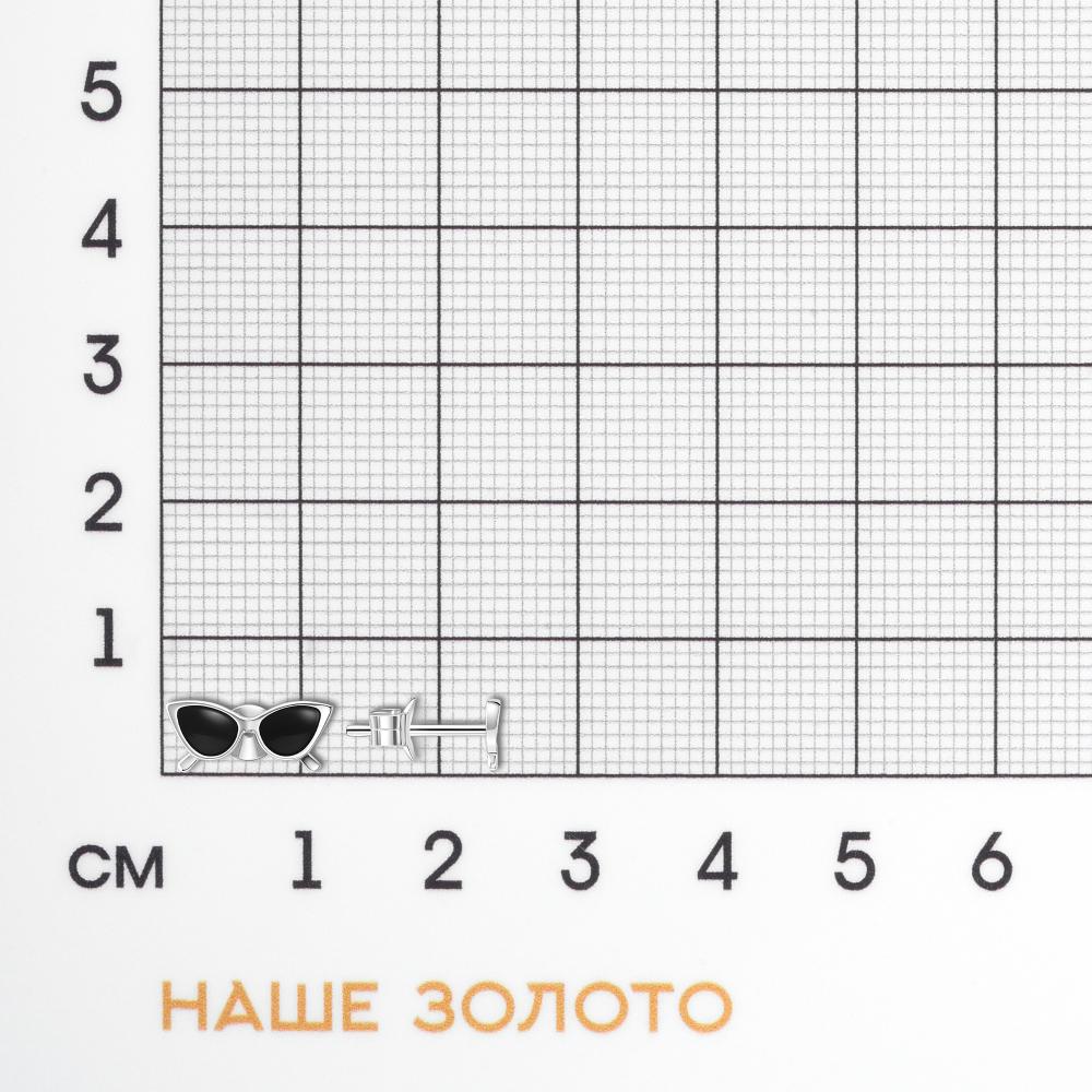 Серебряные серьги Wong jewelry co., ltd ВЧ041-73120/РД