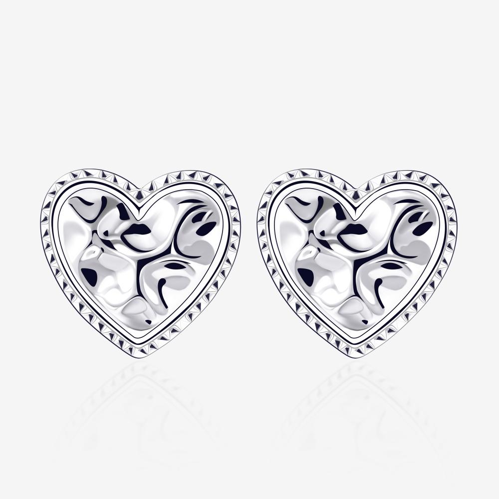 Серебряные серьги гвоздики Wong jewelry co., ltd ВЧ011-42438/РД