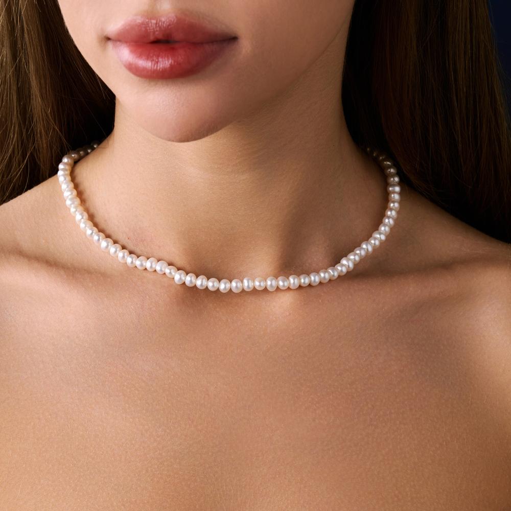 Серебряные бусы Палитра ЕУКЖС-145