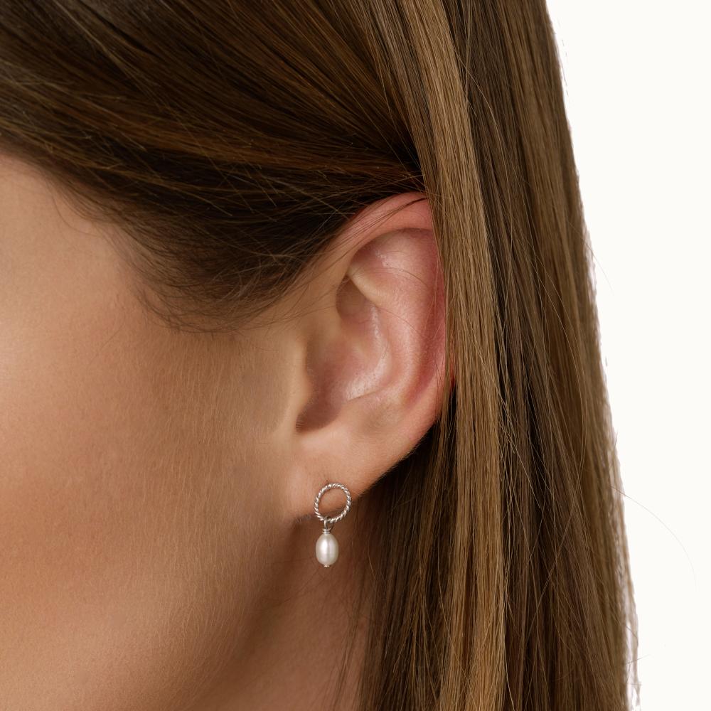 Серебряные серьги гвоздики Wong jewelry co., ltd ВЧ041-73365/РД