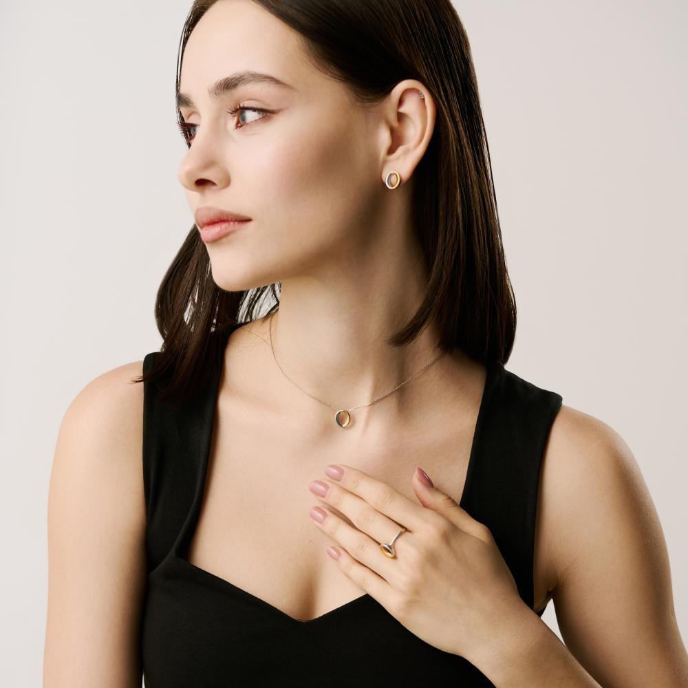 Серебряное колье Sokolov ДИ94071441