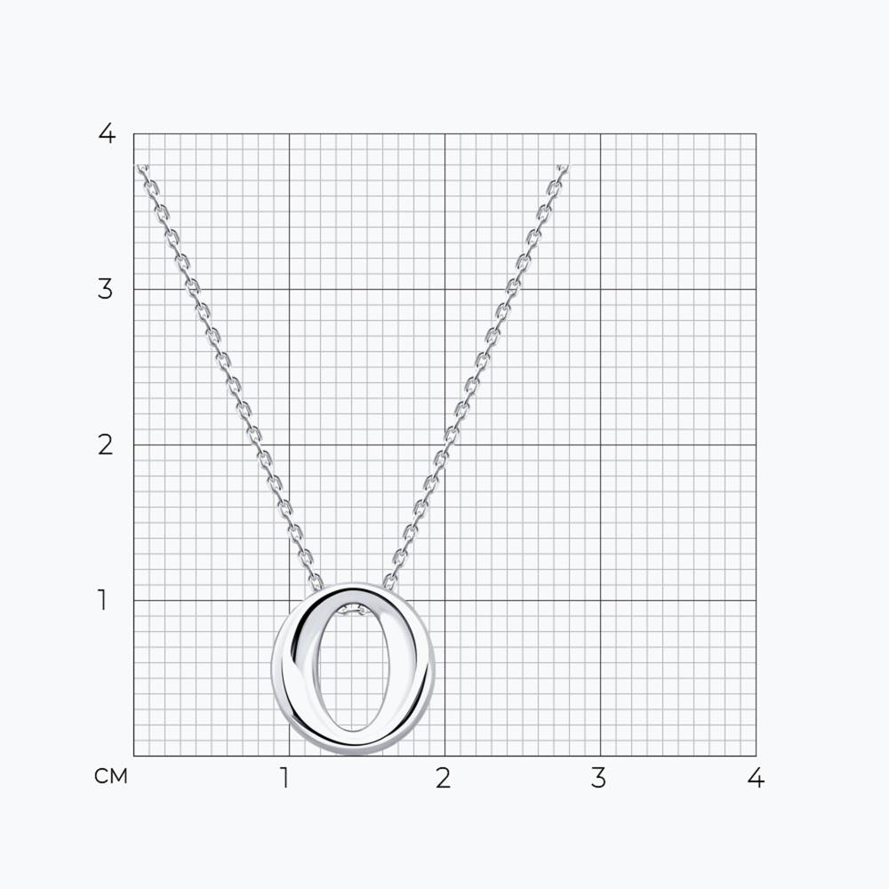 Серебряное колье Sokolov ДИ94071439