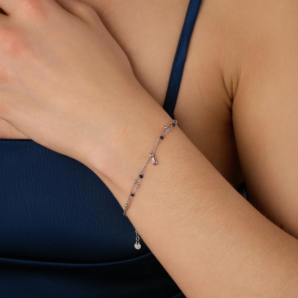 Серебряный браслет Wong jewelry co., ltd ВЧ015-26406/РД