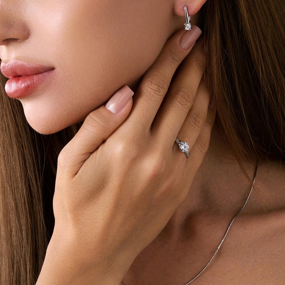 Серебряное кольцо Золотая столица ЗЧС1180251010