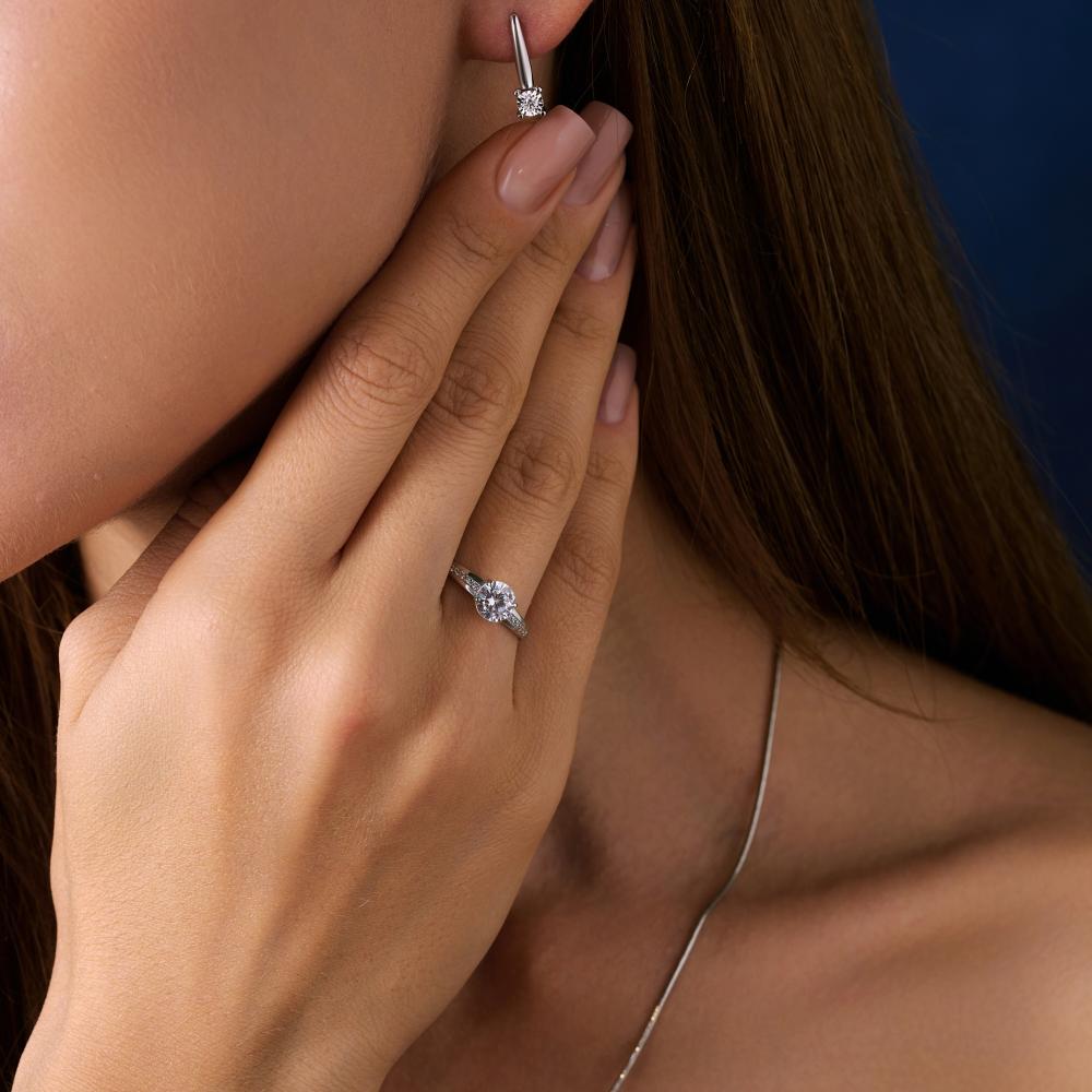 Серебряное кольцо Золотая столица ЗЧС1180251010