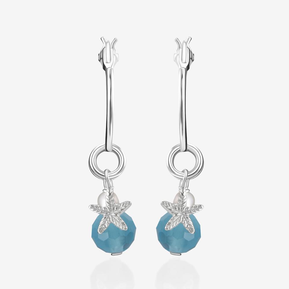 Серебряные серьги Wong jewelry co., ltd ВЧ041-73362/РД