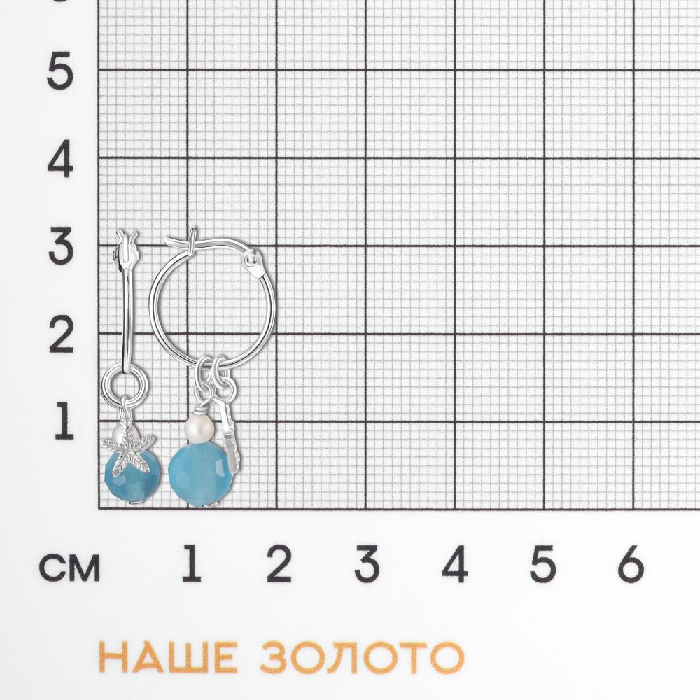 Серебряные серьги Wong jewelry co., ltd ВЧ041-73362/РД