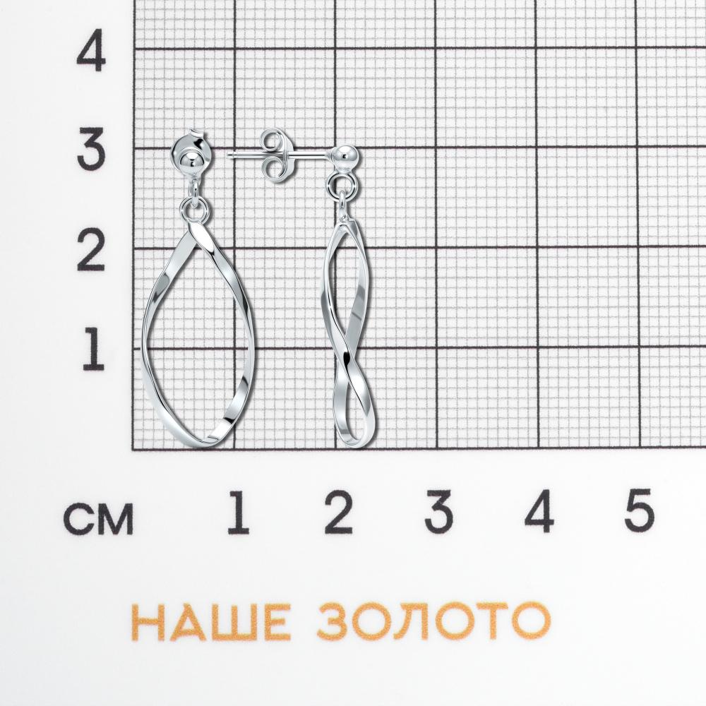 Серебряные серьги гвоздики Imperial emporium ИПРЖЕ7581