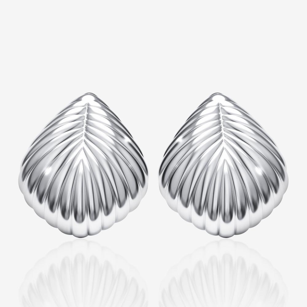 Серебряные серьги гвоздики Вижендекомпани ВФС110080