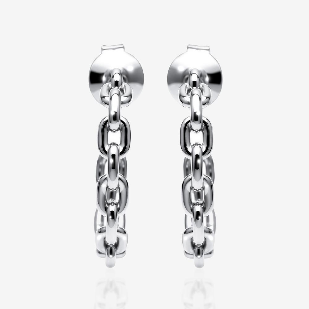 Серебряные серьги гвоздики Imperial emporium ИПРХЕР4653