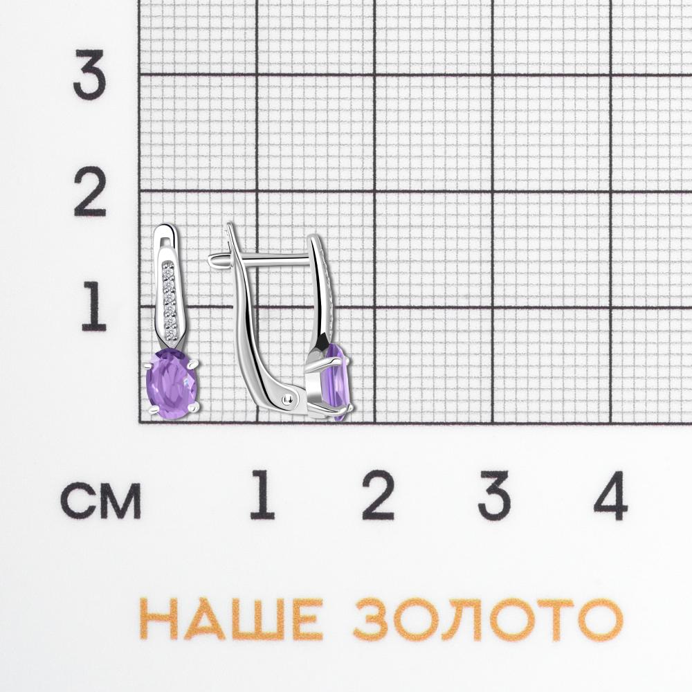 Серебряные серьги Талант ТБ1072000Щ11812