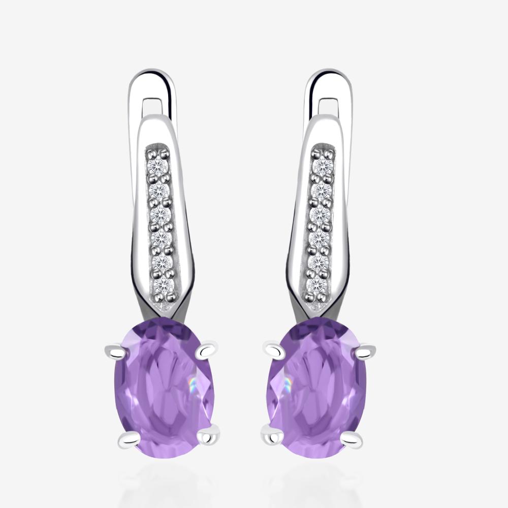 Серебряные серьги Талант ТБ1072000Щ11812