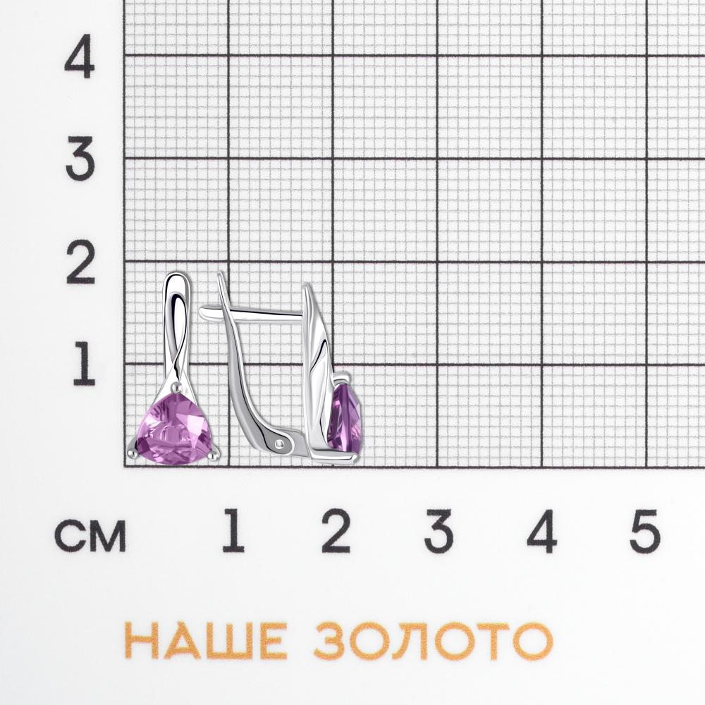 Серебряные серьги Талант ТБ10-72-000Щ-11814