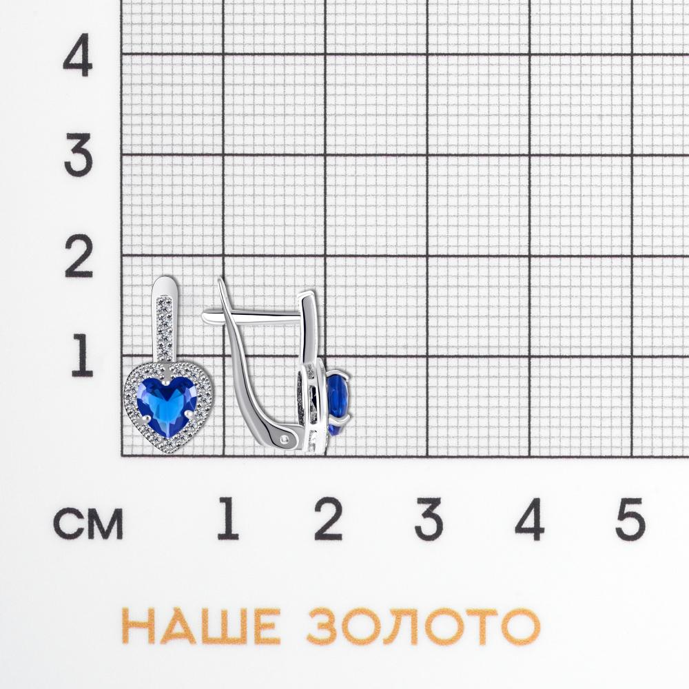 Серебряные серьги Талант ТБ10-72-0004-28985