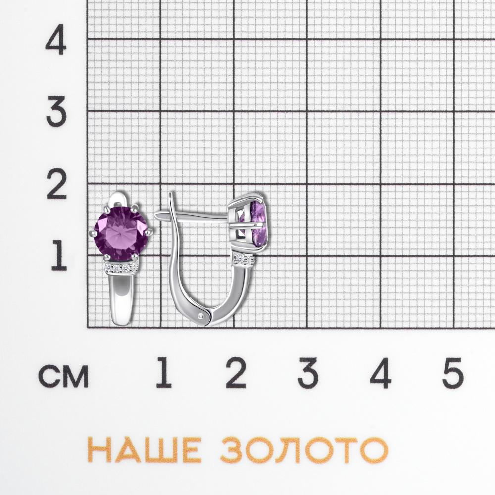Серебряные серьги Талант ТБ10-72-0006-21419