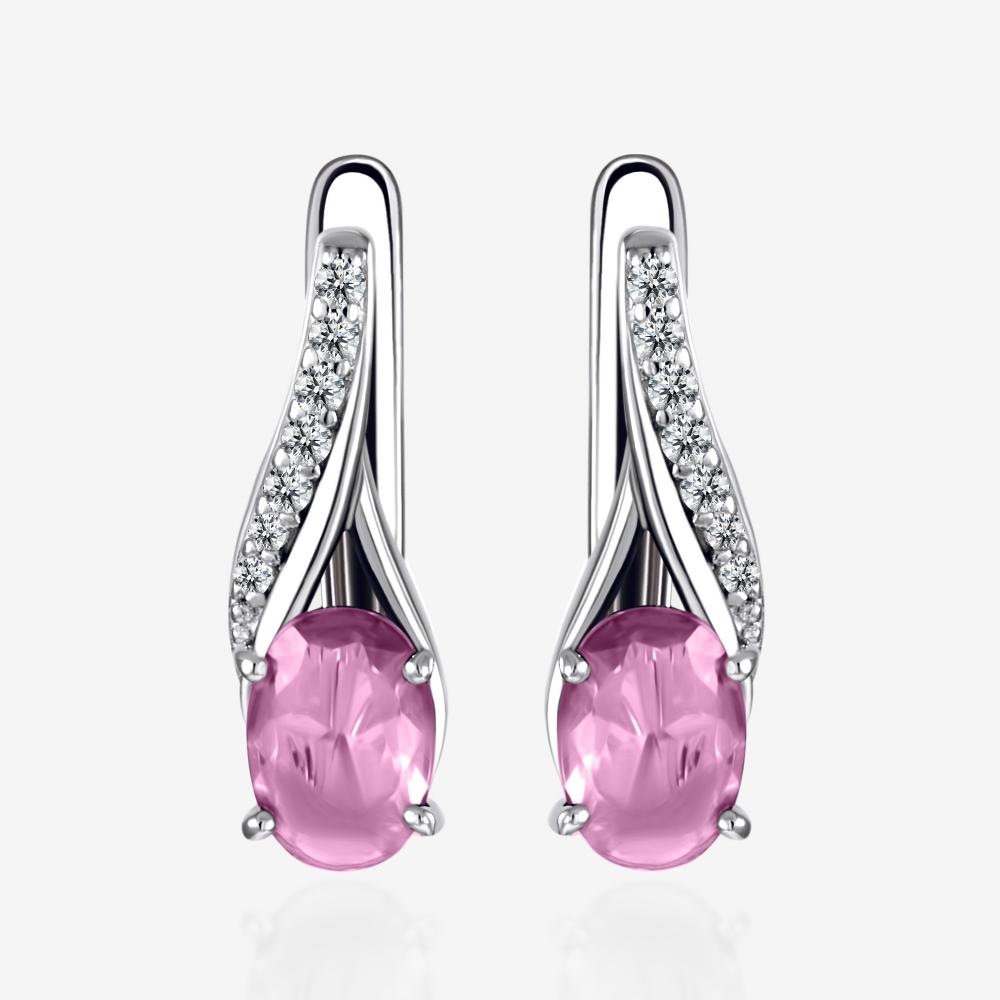 Серебряные серьги Талант ТБ10-72-000Э-11816