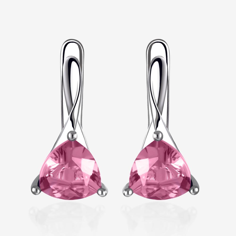 Серебряные серьги Талант ТБ10-72-000Э-11814