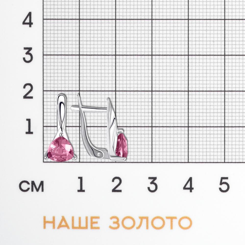 Серебряные серьги Талант ТБ10-72-000Э-11814