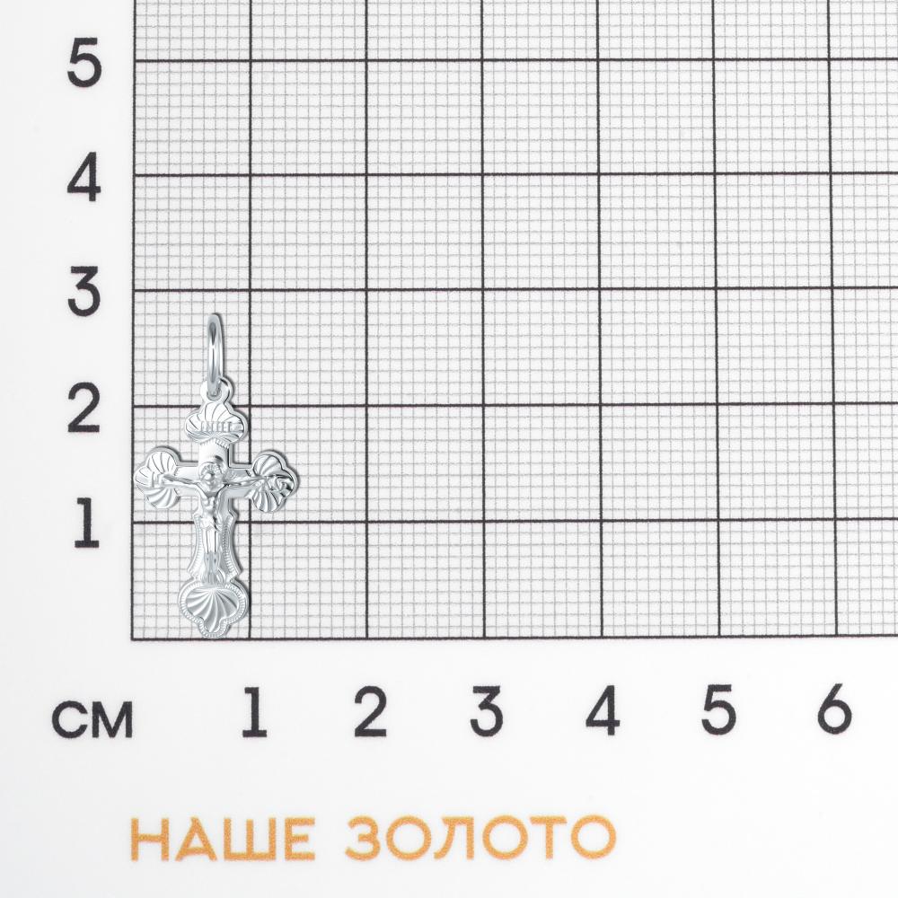 Серебряный крест Золотая подкова ЯВ810-00014-01-00-00-03