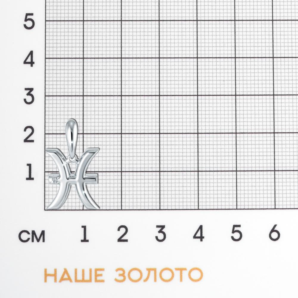Серебряный знак зодиака Клондайк ЛХ03-02013-07-101-01-07