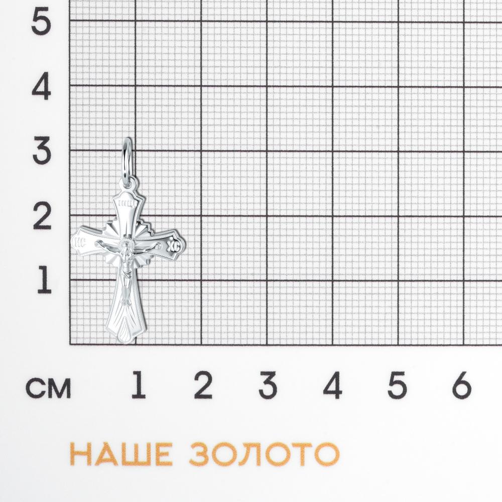 Серебряный крест Золотая подкова ЯВ810-00037-01-00-00-03