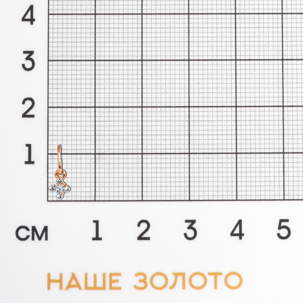 Золотая подвеска Efremof из красного золота 585 пробы ЮПП13115144