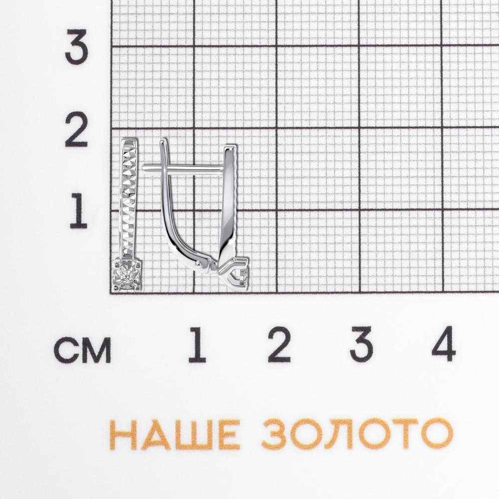 Золотые серьги Клондайк из красного золота 585 пробы К502-01087-02-001-02-02