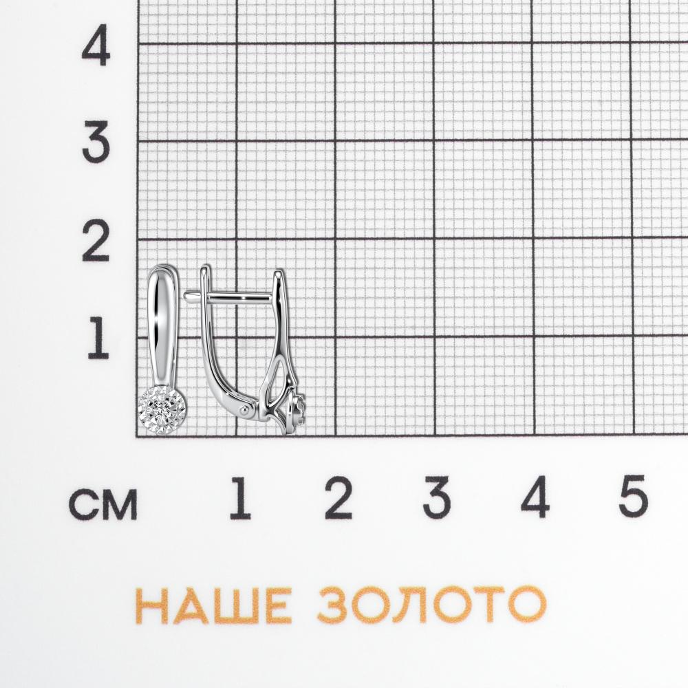Золотые серьги Клондайк из красного золота 585 пробы К502-00394-02-001-01-02