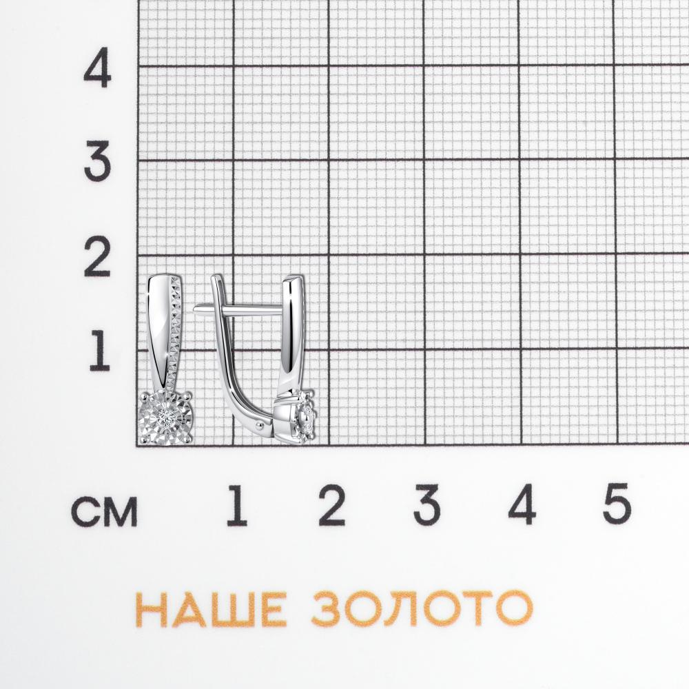 Золотые серьги Клондайк из красного золота 585 пробы К502-01075-02-001-02-02