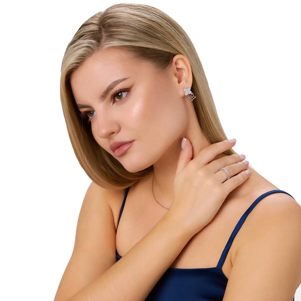 Серебряное кольцо Золотая подкова ЯВ802-01132-01-00-20-00