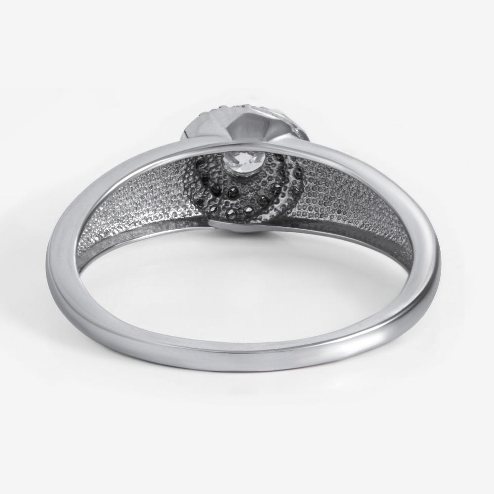 Серебряное кольцо Золотая подкова ЯВ802-02321-01-00-20-00