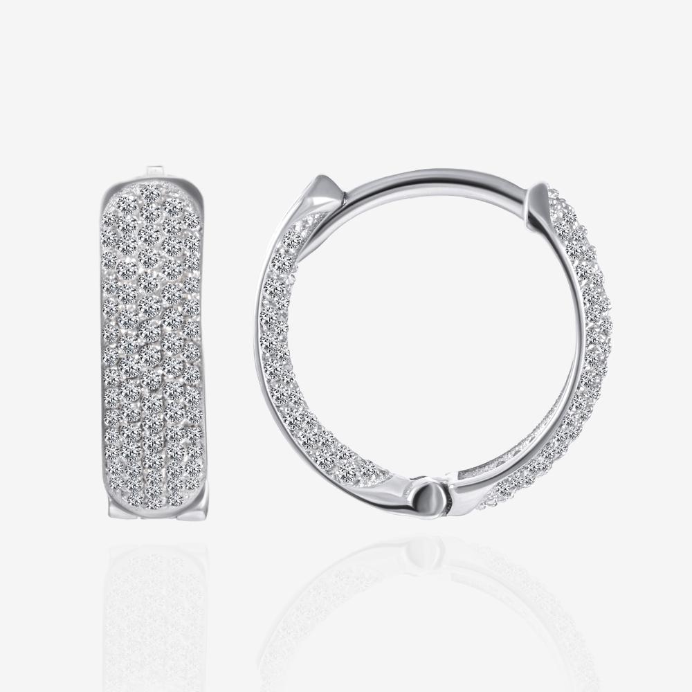 Серебряные серьги Золотая подкова ЯВ803-03077-01-00-20-00