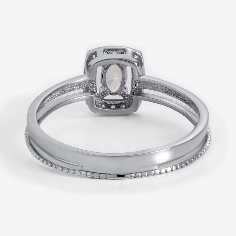 Серебряное кольцо Золотая подкова ЯВ802-02401-01-00-20-00