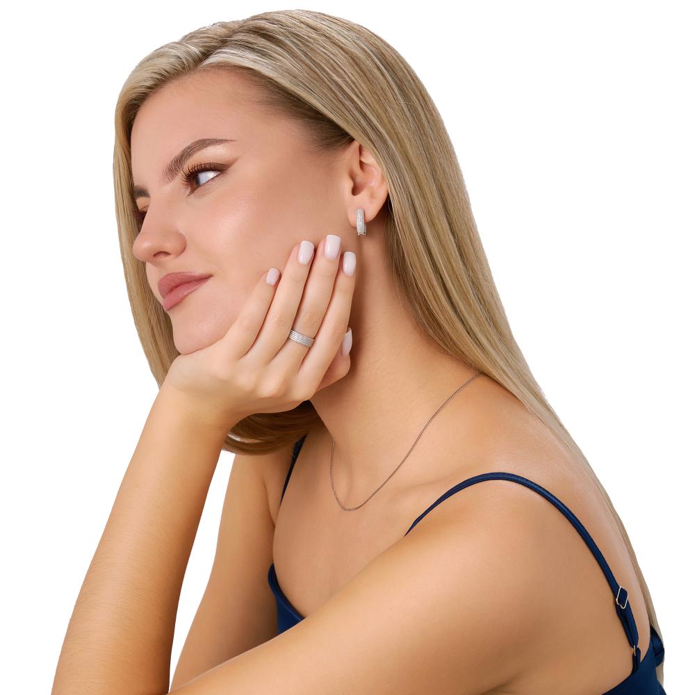 Серебряное кольцо Золотая подкова ЯВ802-00686-01-00-20-00