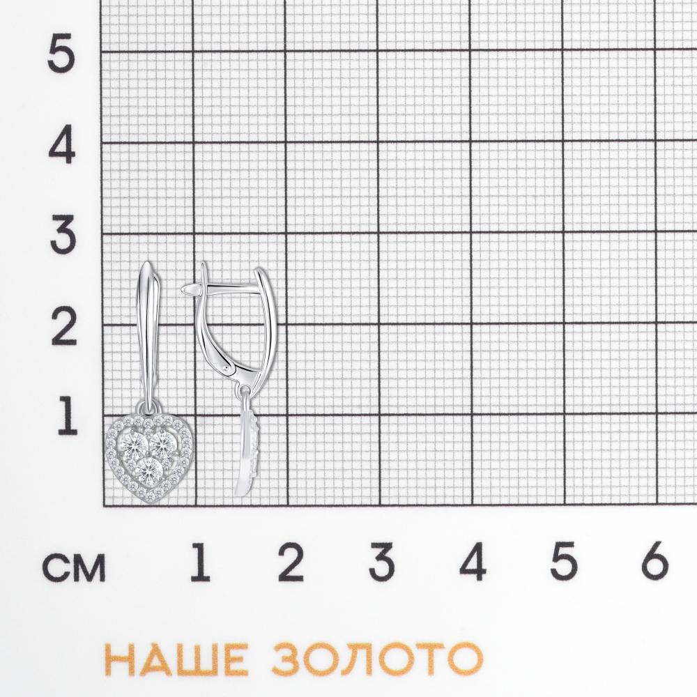 Серебряные серьги подвесные Efremof ЮП12100113411