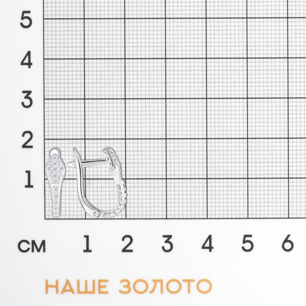 Серебряные серьги Efremof ЮП12100113336