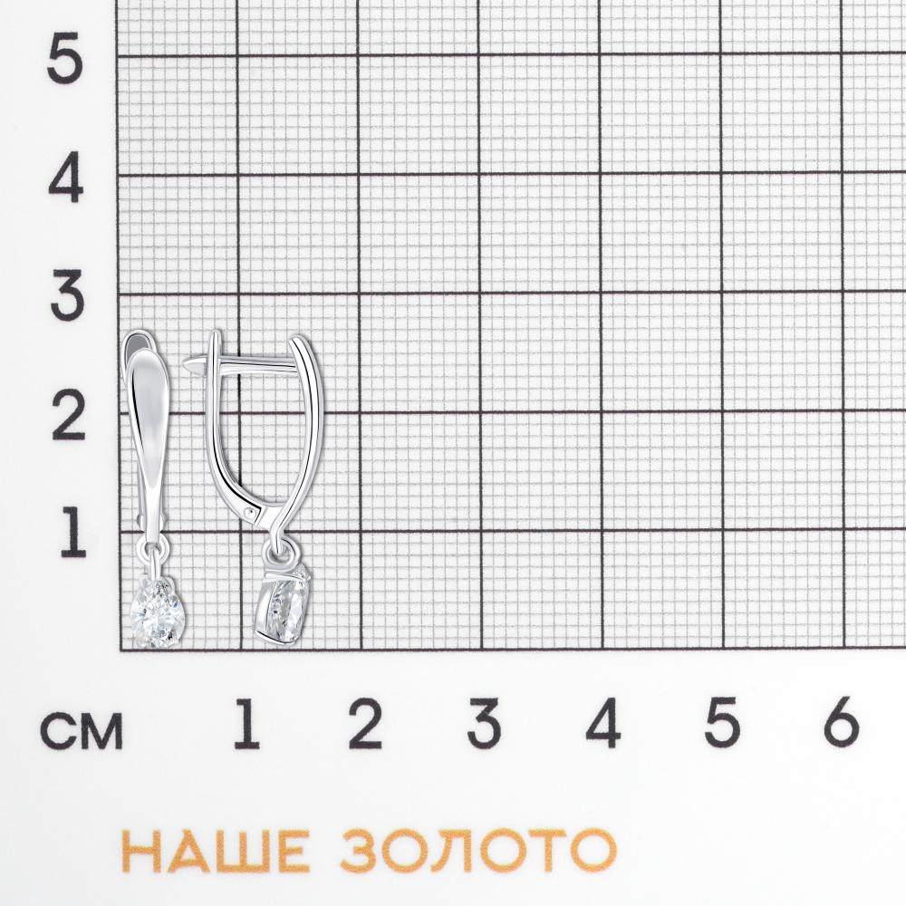 Серебряные серьги подвесные Efremof ЮП12100113413