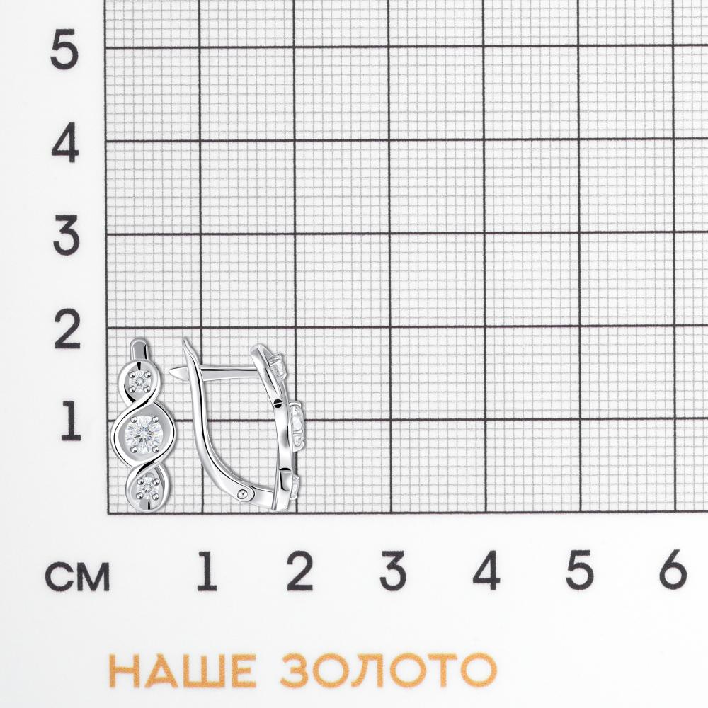 Серебряные серьги Efremof ЮП12100113264