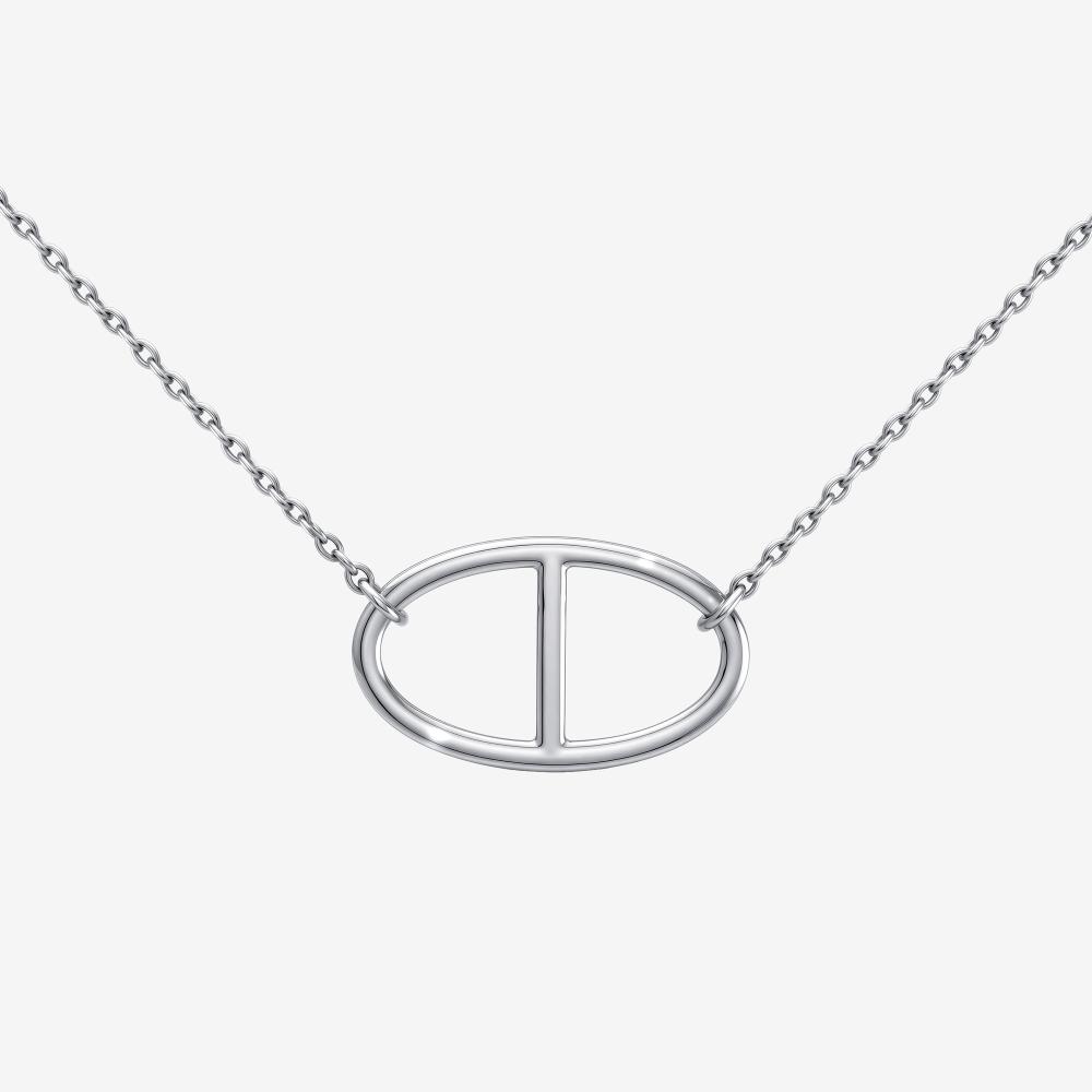 Колье из серебра
