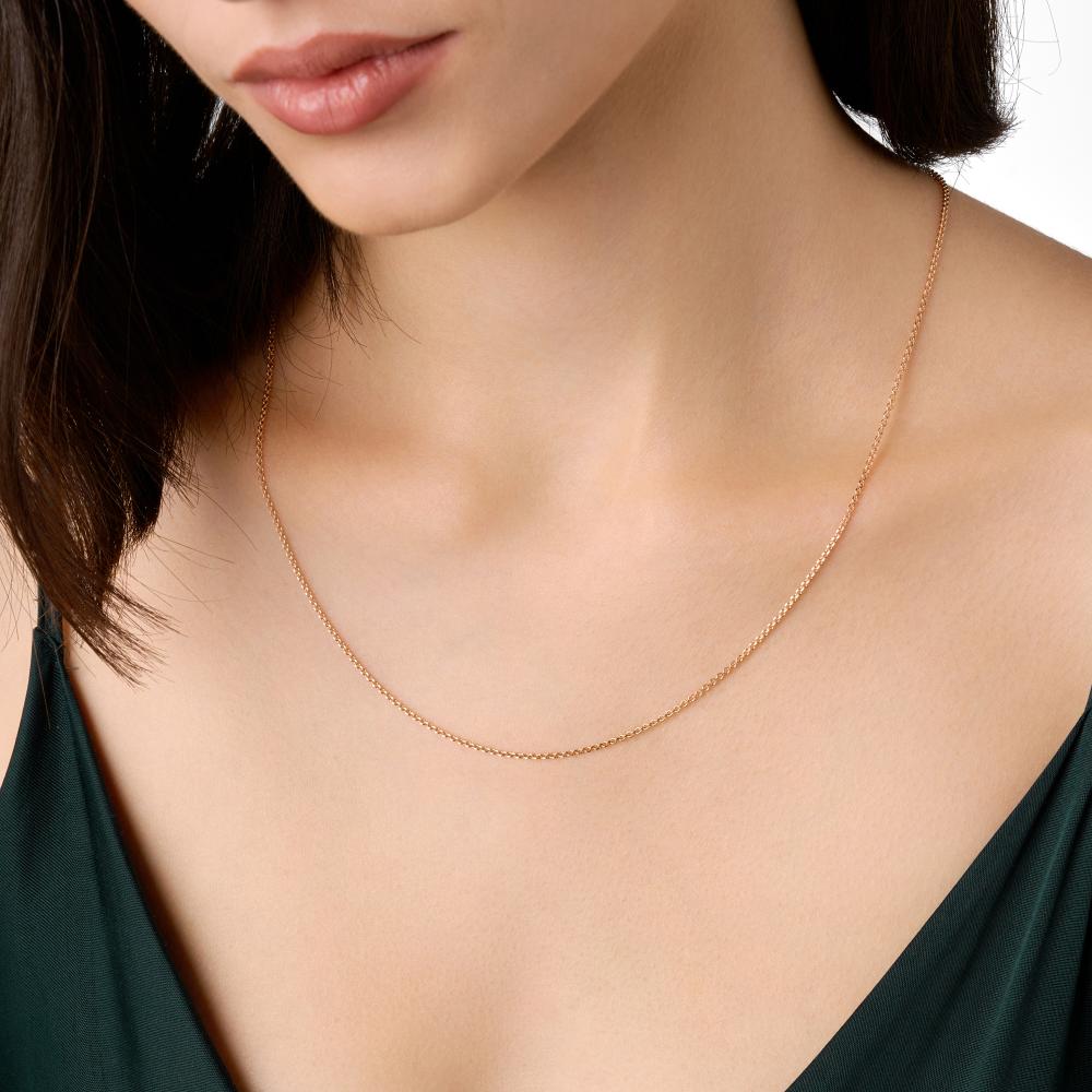 Золотая цепочка Krastsvetmet из красного золота 585 пробы КЯНЦ12-053 040