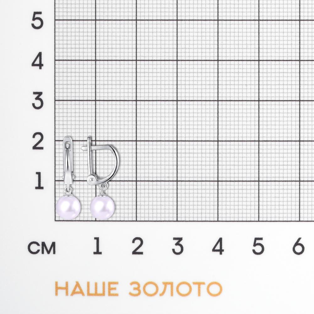 Серебряные серьги подвесные Efremof ЮП1260015374-503