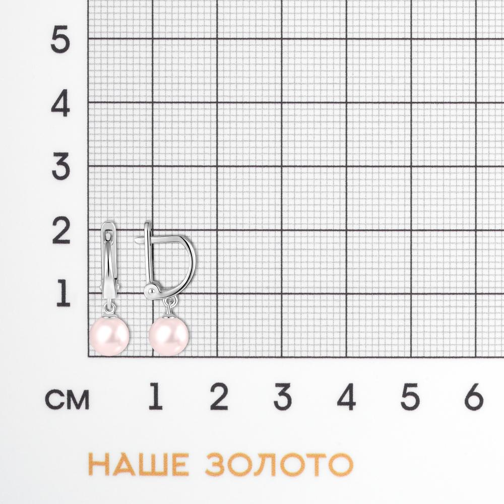 Серебряные серьги подвесные Efremof ЮП1260015374-505