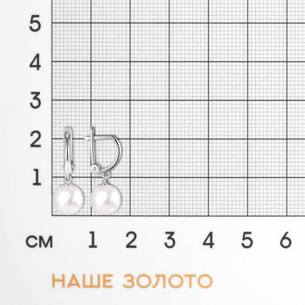 Серебряные серьги подвесные Efremof ЮП1260015373-502