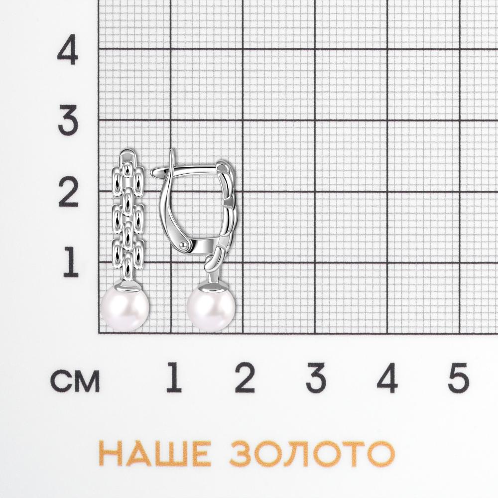 Серебряные серьги подвесные Efremof ЮП12600111468-12