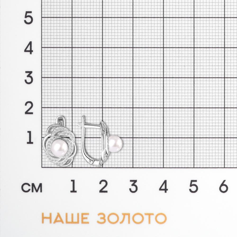 Серебряные серьги Efremof ЮП1261010211-1