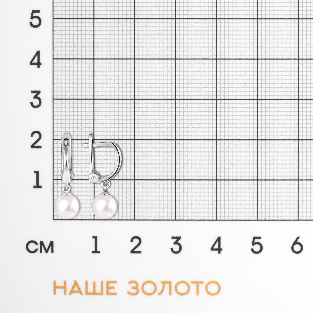 Серебряные серьги подвесные Efremof ЮП1260015374-502