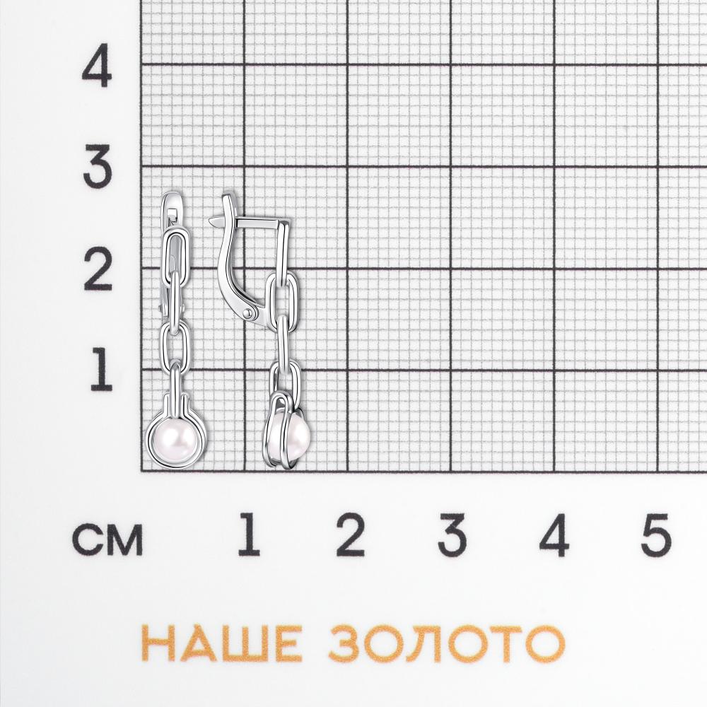 Серебряные серьги подвесные Efremof ЮП1260018718-502