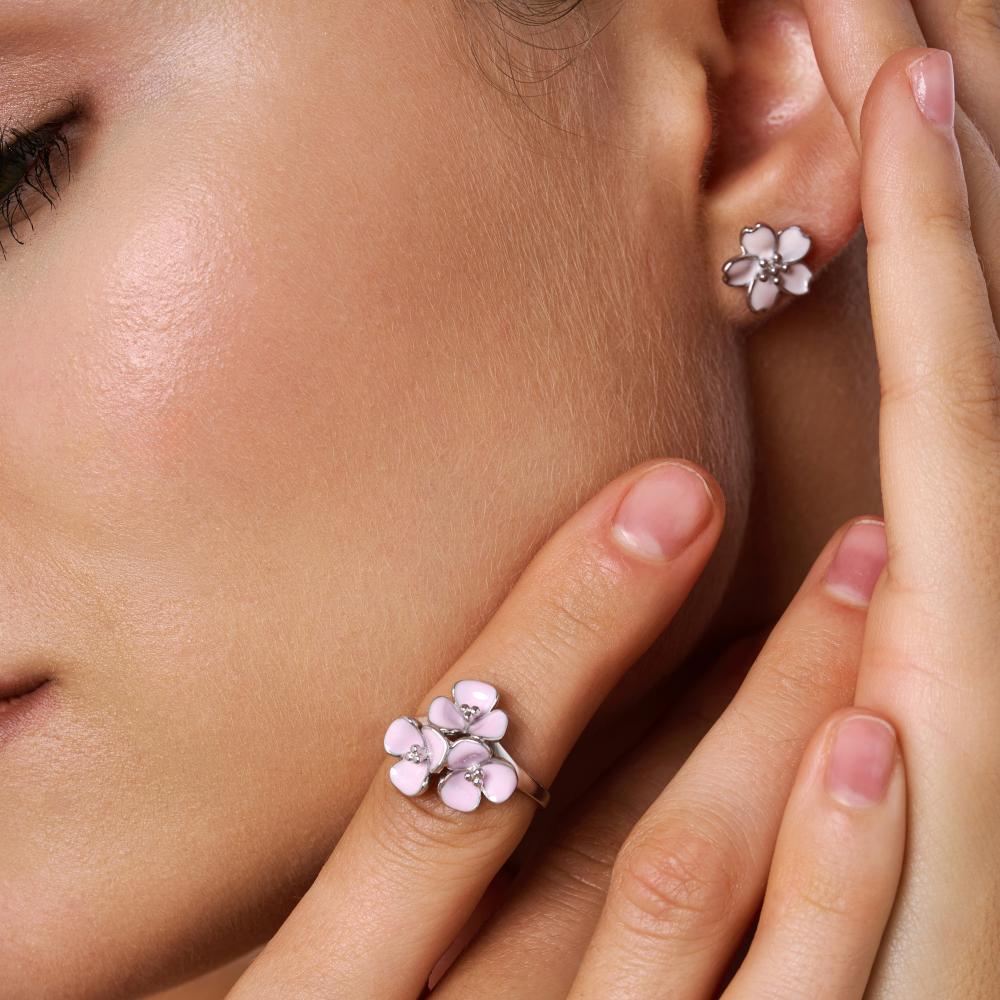 Серебряное кольцо  ДИ94014638