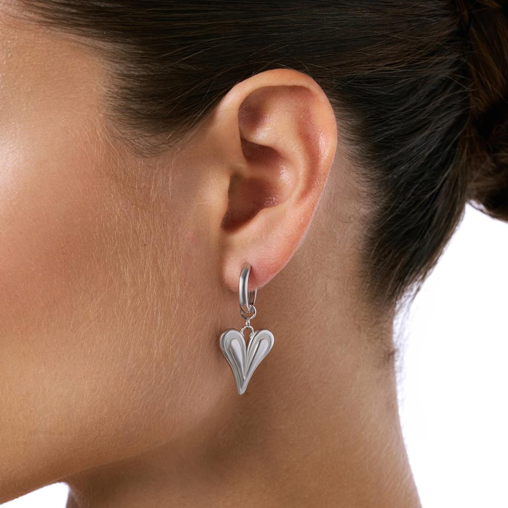 Серебряные серьги конго  ДИ94-121-00027-1