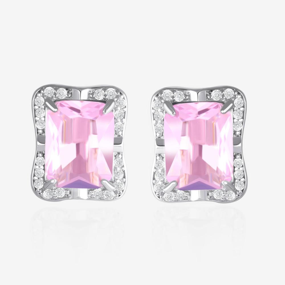 Серебряные серьги гвоздики Талант ТБ12-72-000Г-11939